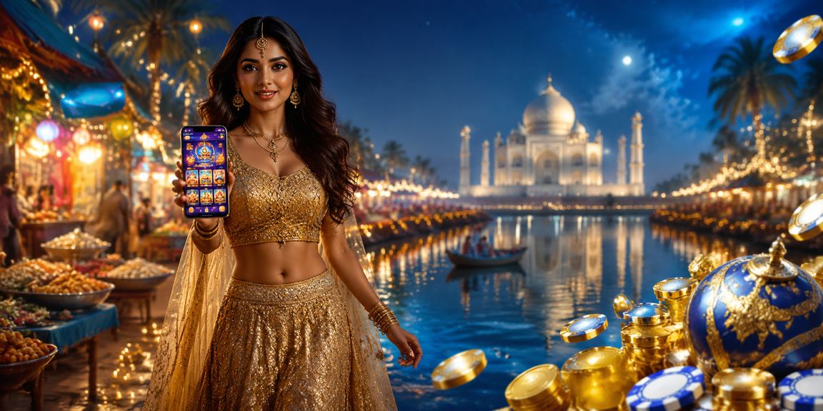 Mobile lottery access near Taj Mahal in Agra region